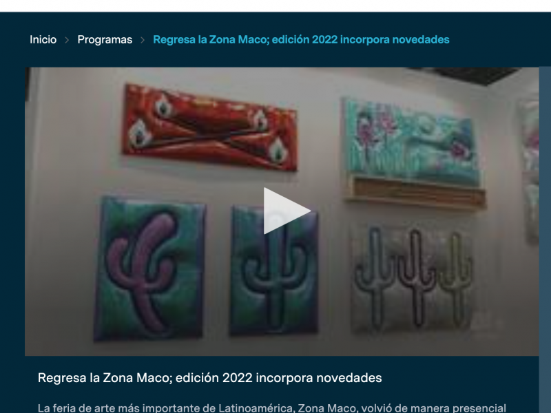 ZONAMACO - Fair Art