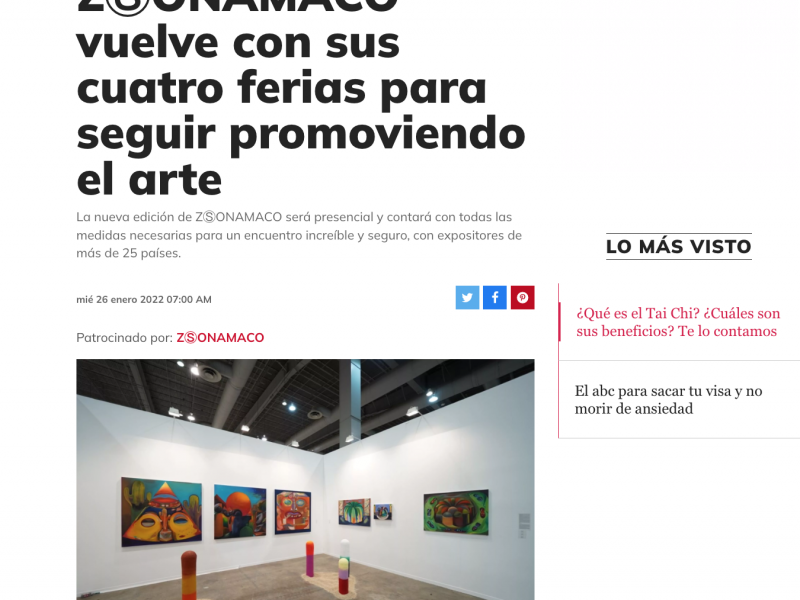 ZONAMACO - Fair Art