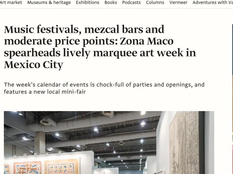 ZONAMACO - Fair Art