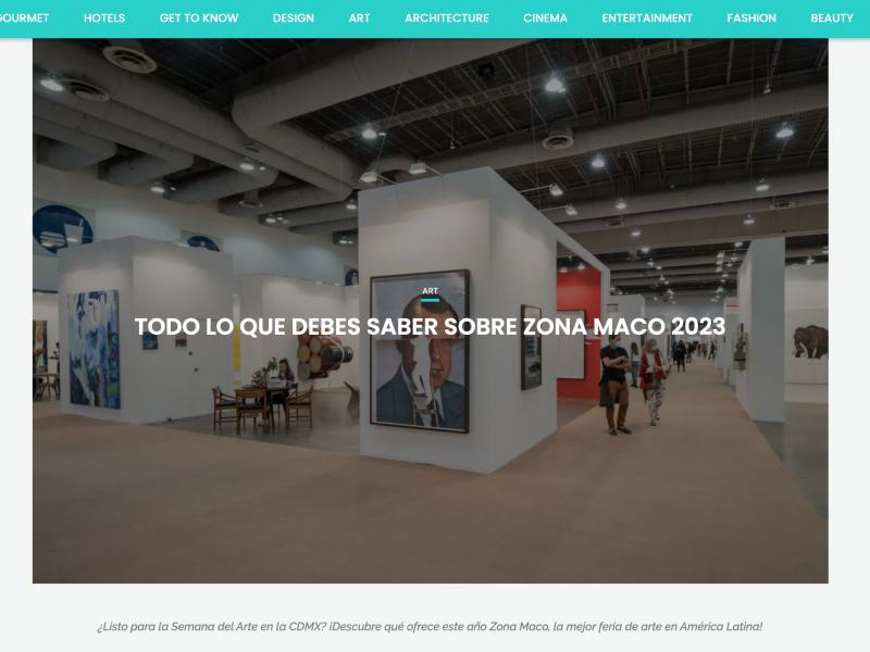 ZONAMACO - Fair Art
